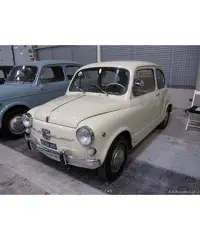 Fiat 600/D Fanalona auto d'epoca iscritta ASI - Roma