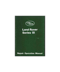 Manuale originale Land Rover III° Serie - Narni