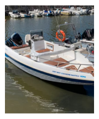 Barca open Aquamar 17 con Mercury Optimax 90